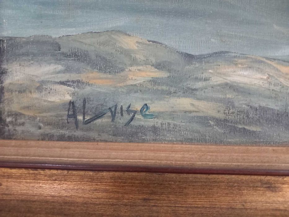 огромна картина масло на платно