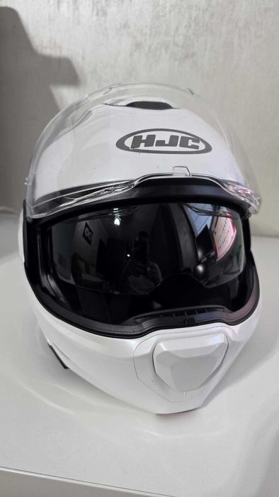 Cască moto HJC F100 (modulară flip-back), mărimea L [58-59] – cumpărată în iunie 2025
