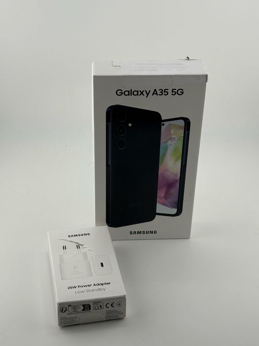 Samsung Galaxy A35, 6GB, 128GB, 5G Sigilat, pachet extra FULL