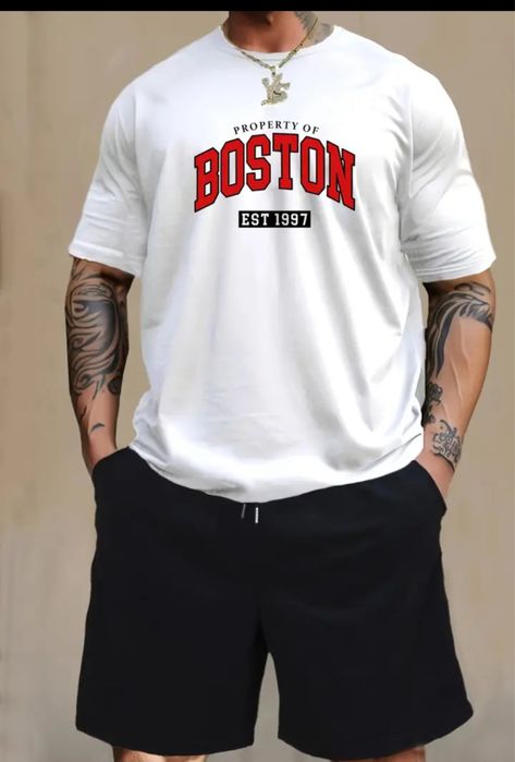 Мъжки комплект - тениска и къси панталони, пет различни модела