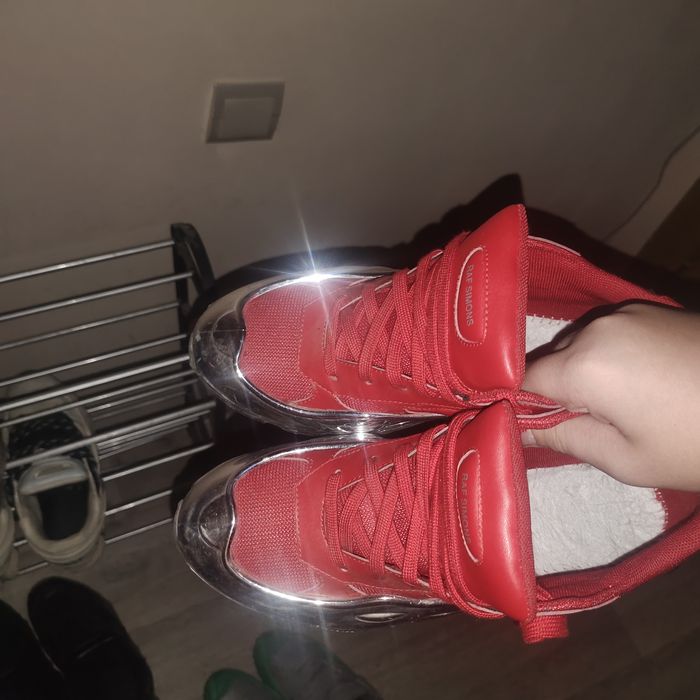 Raf Simons Ozweego Metallic Red Silver