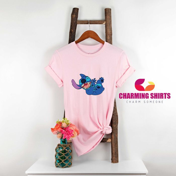 Забавни тениски със Stitch за малки и големи