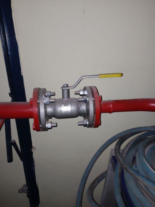 Фланцевый шаровый кран