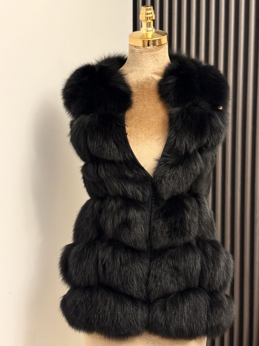 Vesta din blana naturala