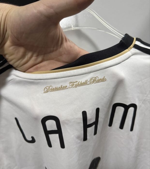 Germany Lahm 2010 2011 Home Shirt
