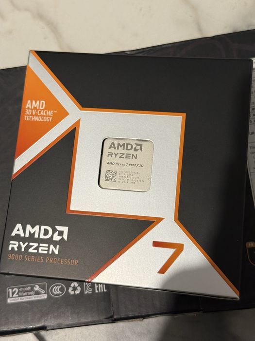 Amd RYZEN 7 9800x3d