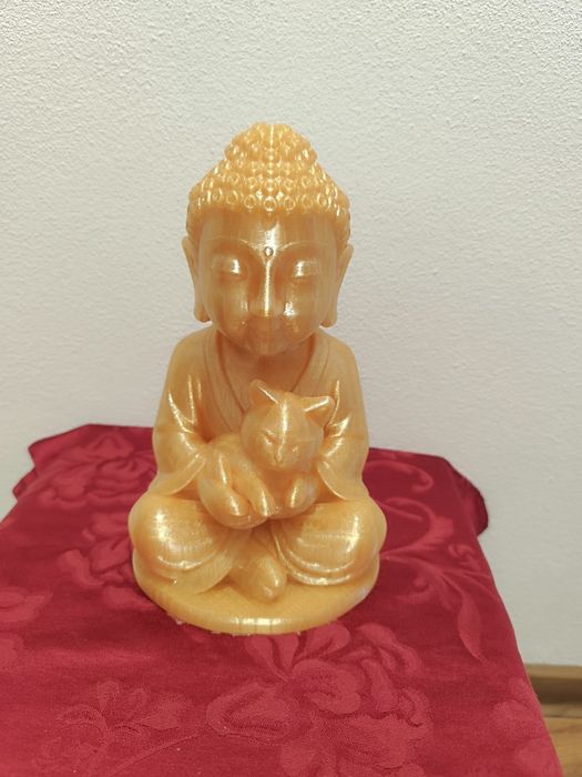 Vând statuetă Buddha decorativă, realizată prin print 3D