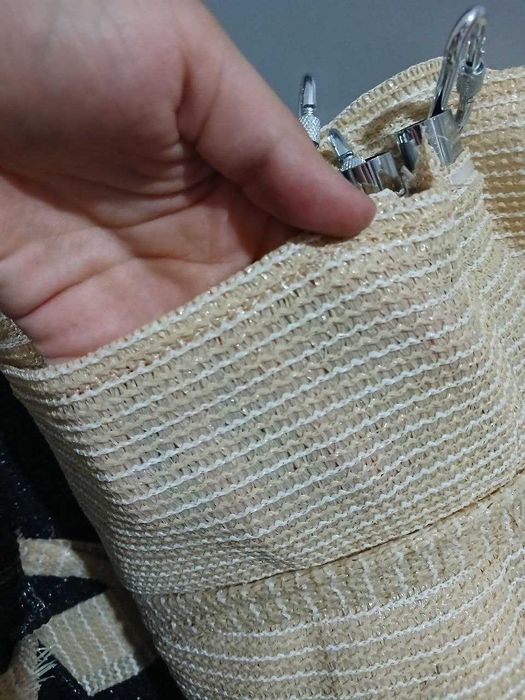 Римские шторы из затеняющей сетки комплект. Раздвижные сетки на заказ
