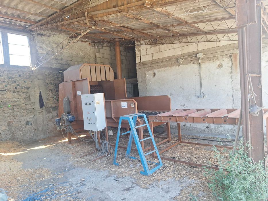 Vind imobil teren si constructii- fabrica de peleti si bricheti