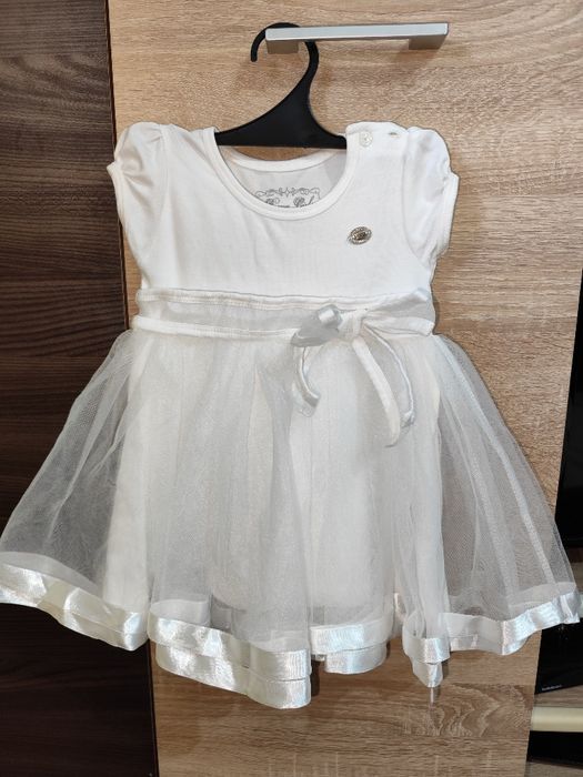 Официална рокля за момиче, размер 86