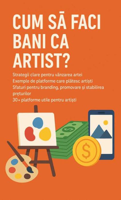 Cum câștigi bani ca artist? 18 pagini PDF E-book