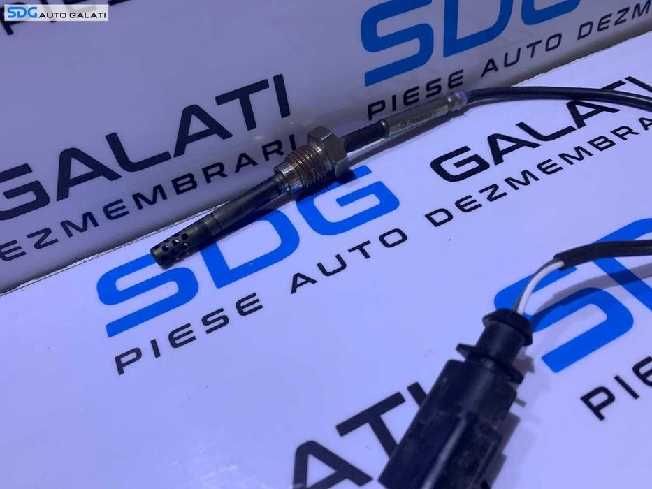 Senzor Sonda Temperatura Gaze Evacuare Inaintea Filtrului de Particule Audi A4 B8 2.0 TDI CAGA CAGB CAGC CAHA CAHB 2008 - 2012 Cod 03L906088D [B0063]