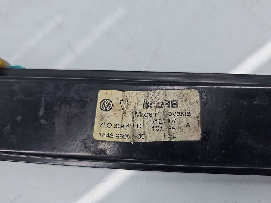 Macara electrica geam stanga spate Volkswagen Touareg (7LA, 7L6) [Fabr