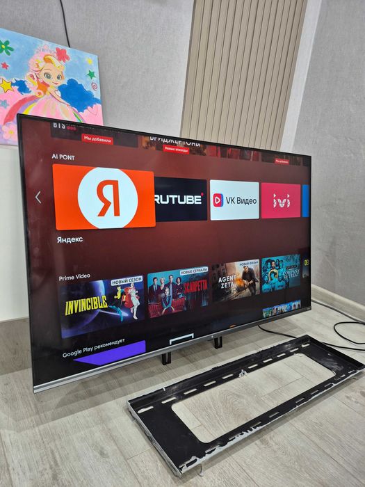 4K Smart TV 109sm Wi-Fi +кронштейн