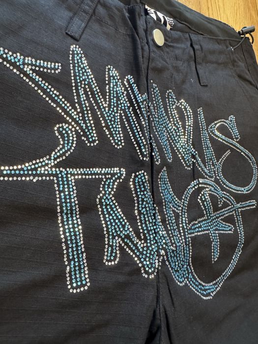 Minus Two RHINESTONE Black/Turquoise Cargos