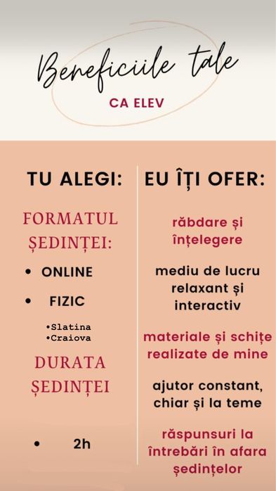 Meditații română/engleză clasele 1-8 (inclusiv pe timpul vacantei)