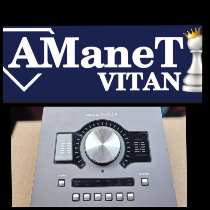 Amanet Vitan 107 Interfata Audio Profesionala Apollo Twin X DuoCore Acumulator
