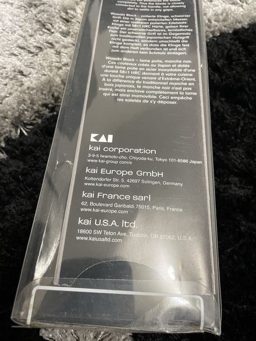 Cutit Kai Wasabi Black