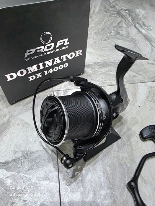 SET 4 Mulinete PRO FL Dominator DX 14000 9+1Rulmenti NEW 2026