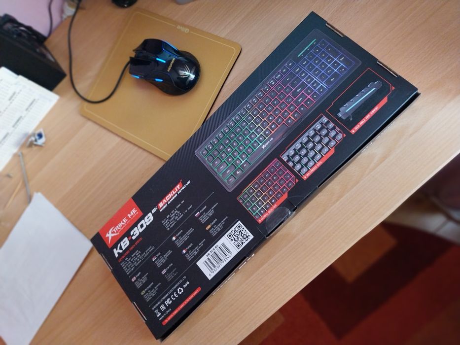 Tastatura  PC. noua iluminata