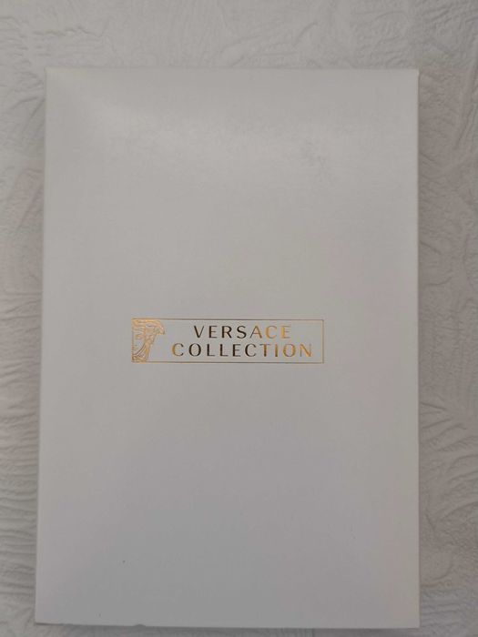 Versace Collection мъжки боксери НОВИ в оригинална кутия – бяло и сиво