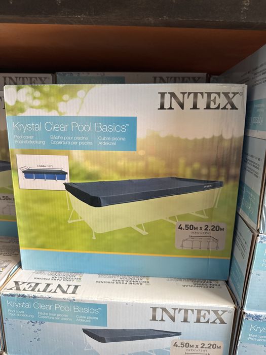Бассейны INTEX в ассортименте и крышки на бассейн