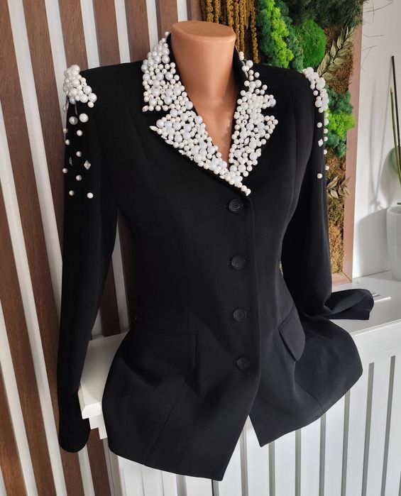 Sacou cu perle superb