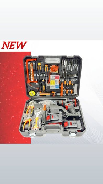 Аккумуляторный инструмент набор в чамадане Kecz