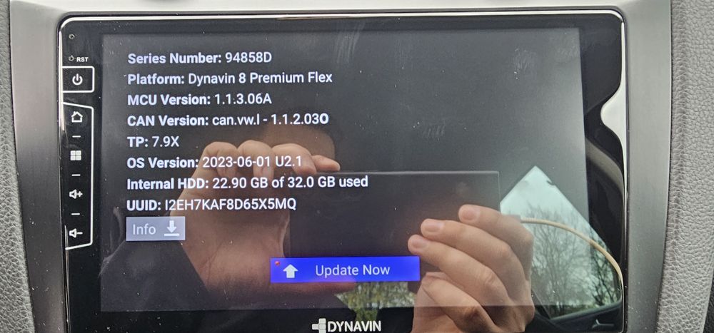 Navigatie VW Golf 6 Dynavin 8 Premium Flex