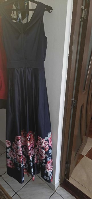 Rochie lunga tafta