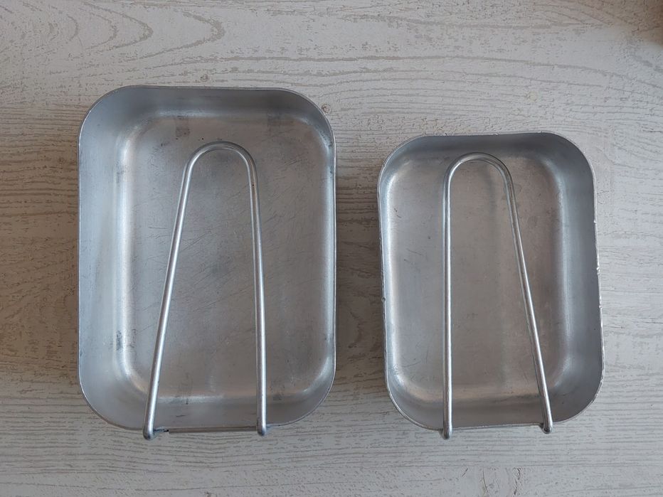 Винтидж алуминиев комплект съдове / посуда за къмпинг (1968/73)