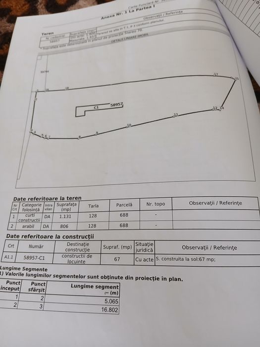 Teren Intravilan la 5 km de Adjud(Cartier Burcioaia)