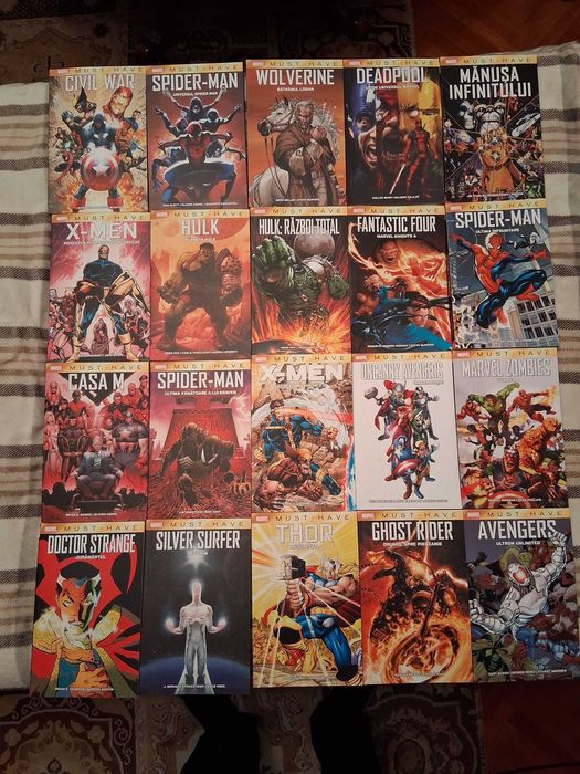 Colecție Marvel Must-Have Benzi Desenate – 20 volume
