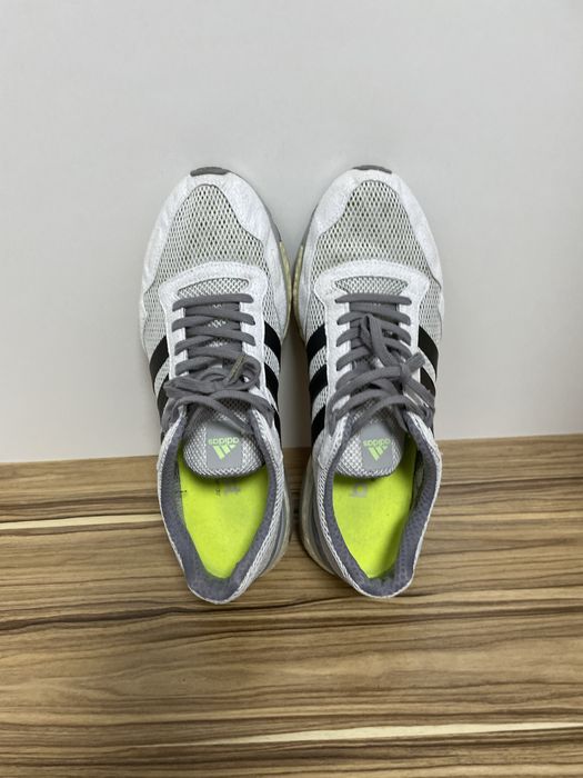 Adidas adizero adios бели мъжки маратонки