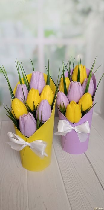 Продам мыльные тюльпаны