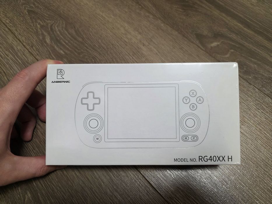 Anbernic RG40XX H – сива, чисто нова!