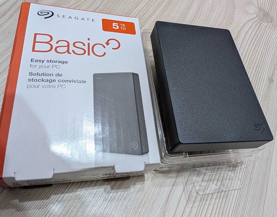 Външен Твърд Диск - УСБ, Seagate Basic 5TB External Hard Drive USB 3.0
