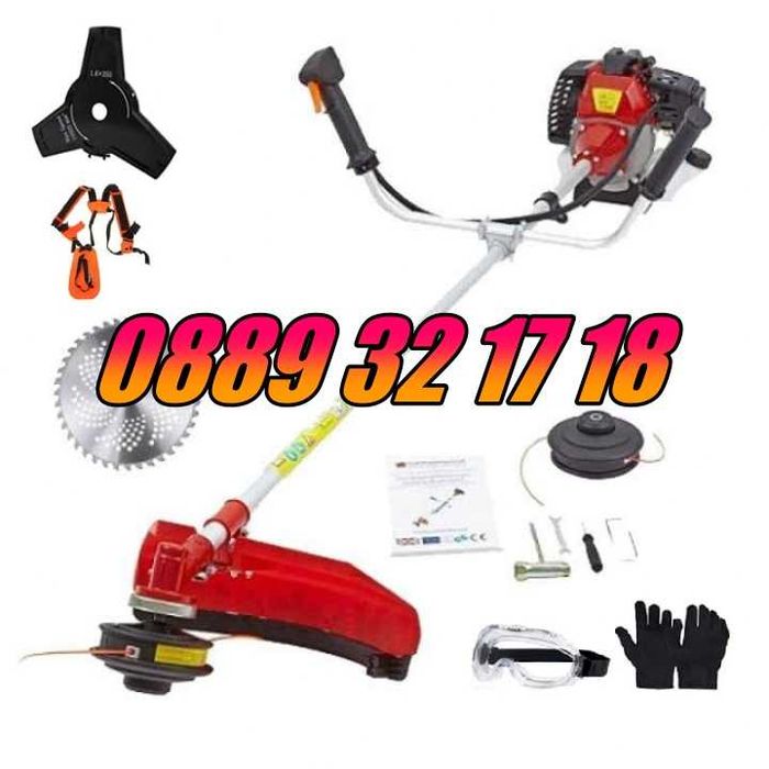 Моторна коса тример 74 куб./ храсторез, бензинов тример + самар