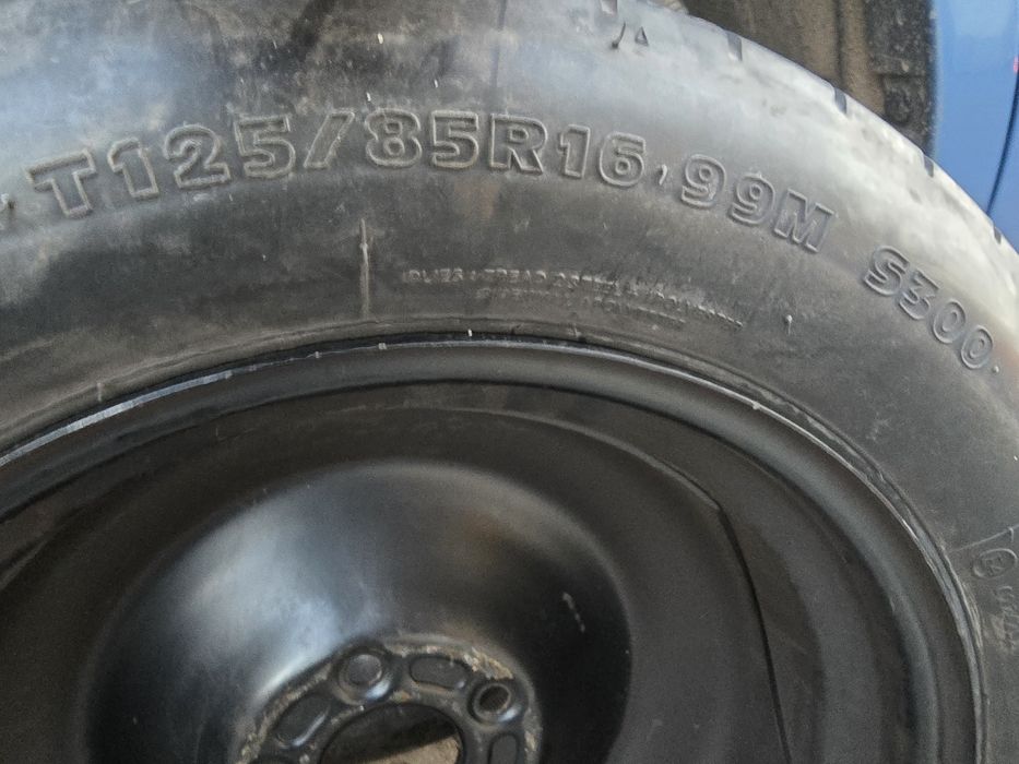 Roata rezerva slim 5x112 T125/85/R16