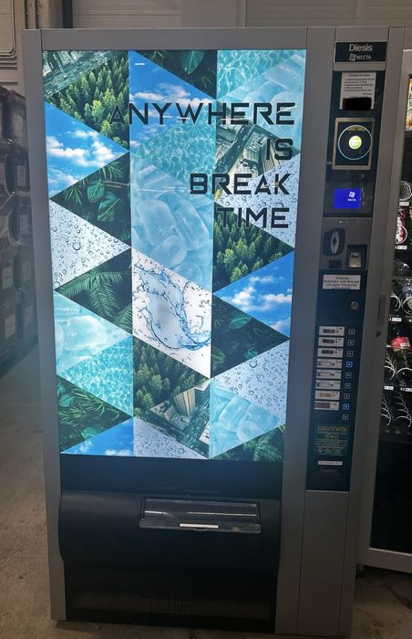 automat vending apa / dozator sucuri
