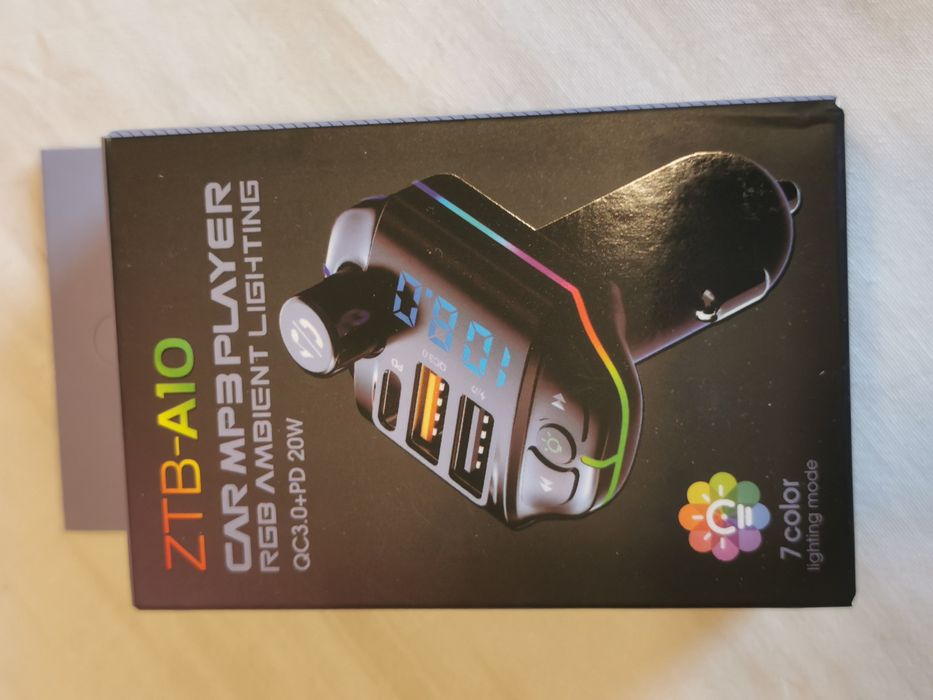 Фм блутут трансмитер хамелеон качествен (fm)