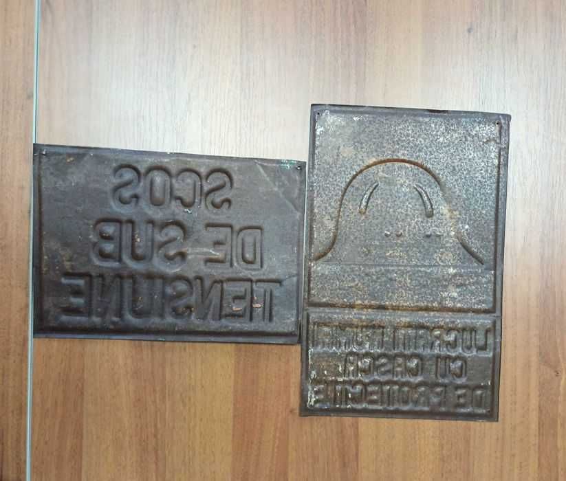 Panouri vechi protecția muncii