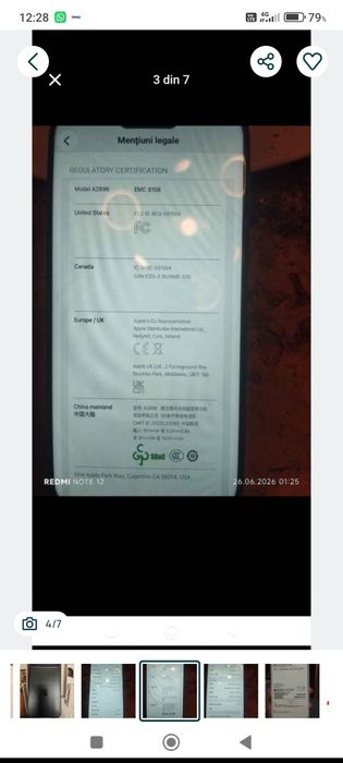 Vând telefon nou