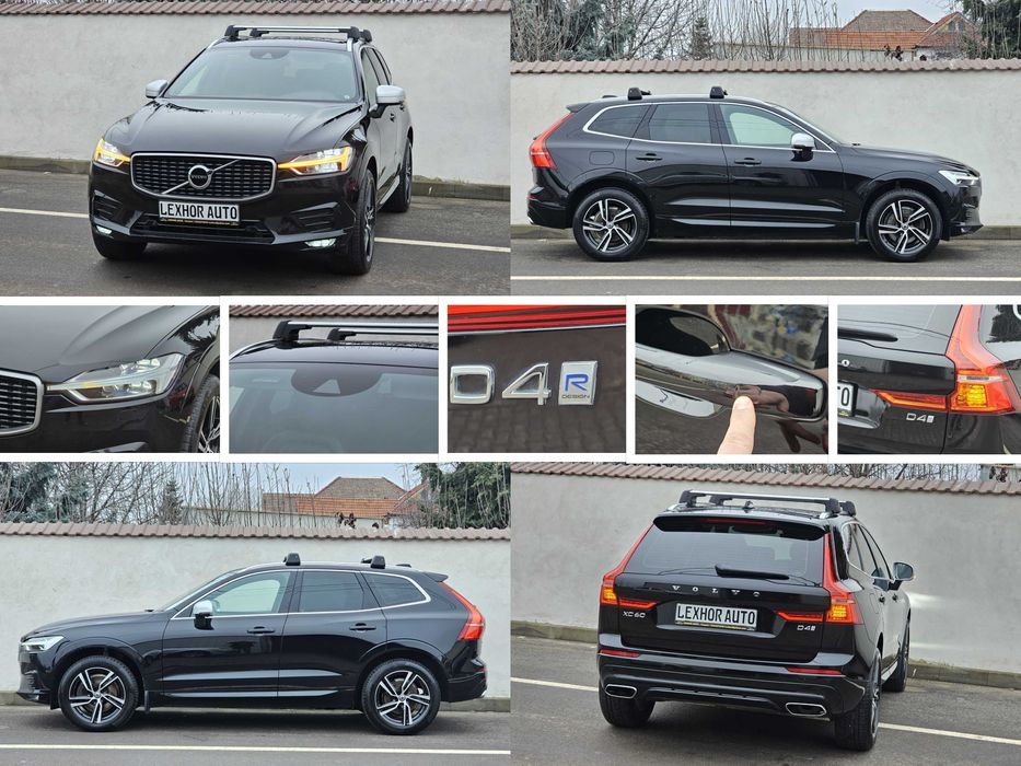 Volvo XC60 R-Design 2.0d4 190cp 2018 Geartronic LED Keyless TOP