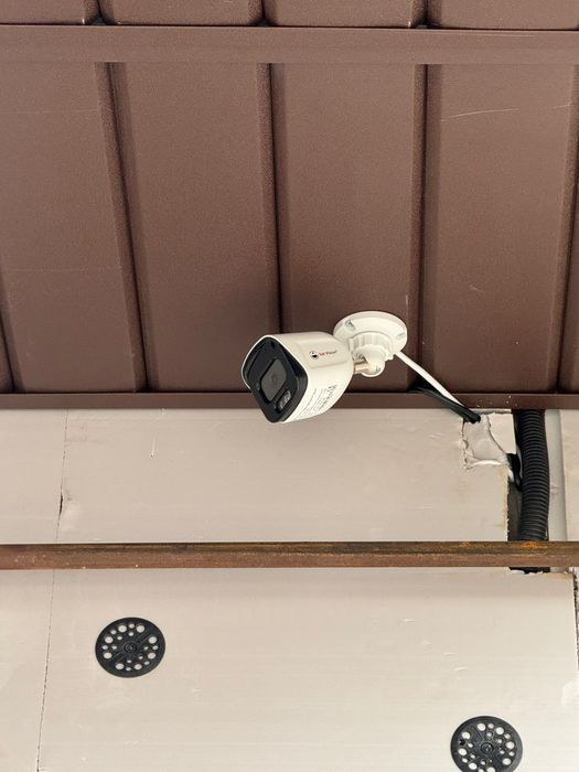 Установка камер видеонаблюдения