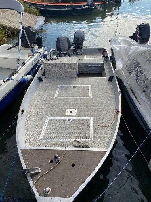 Barca aluminiu motocraft xl430 + yamaha f20 + peridoc + BONUS