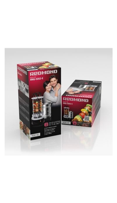 Электрогриль " Шашлычница " REDMOND RBQ-0252-E