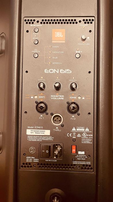 Boxa Activa JBL EON 615, 500W, 127dB