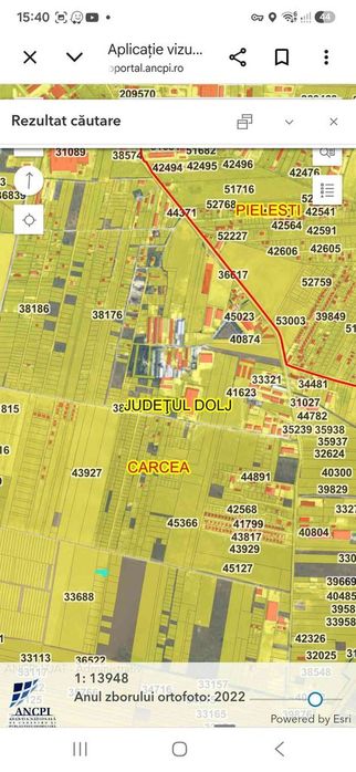 Teren intravilan 1235mp în zona Metro