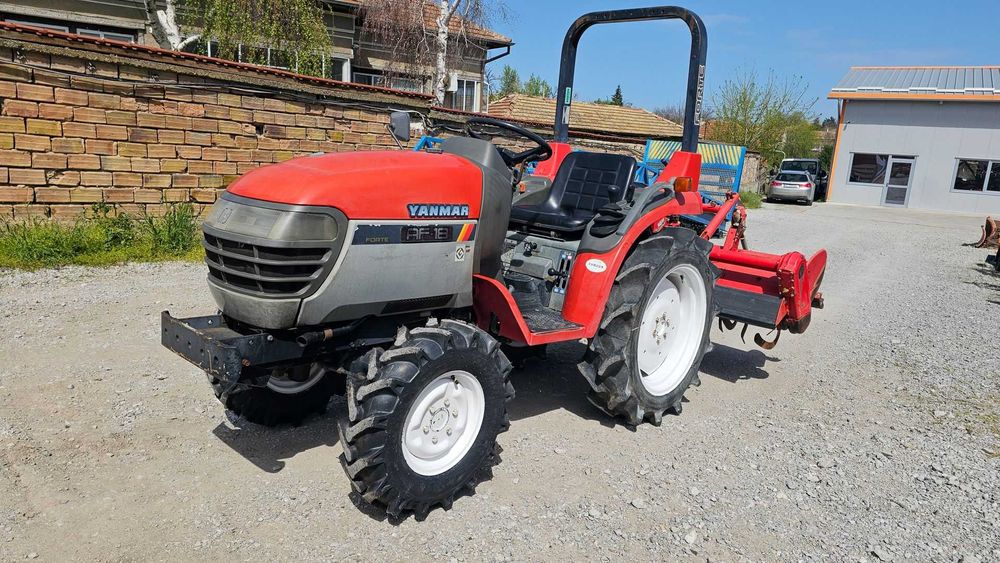 Японски трактор Yanmar AF18 с фреза, 18 кс, 4x4, АграБГ Джолев